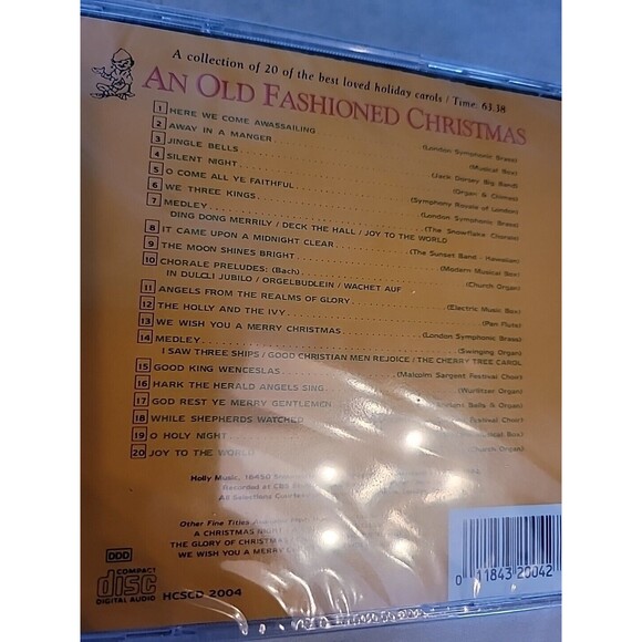 An Old Fashioned Christmas by Various (CD, 1992, Holly Music) New Sealed - Picture 11 of 16